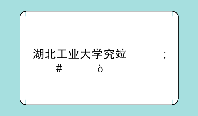 湖北工业大学究竟怎么样？